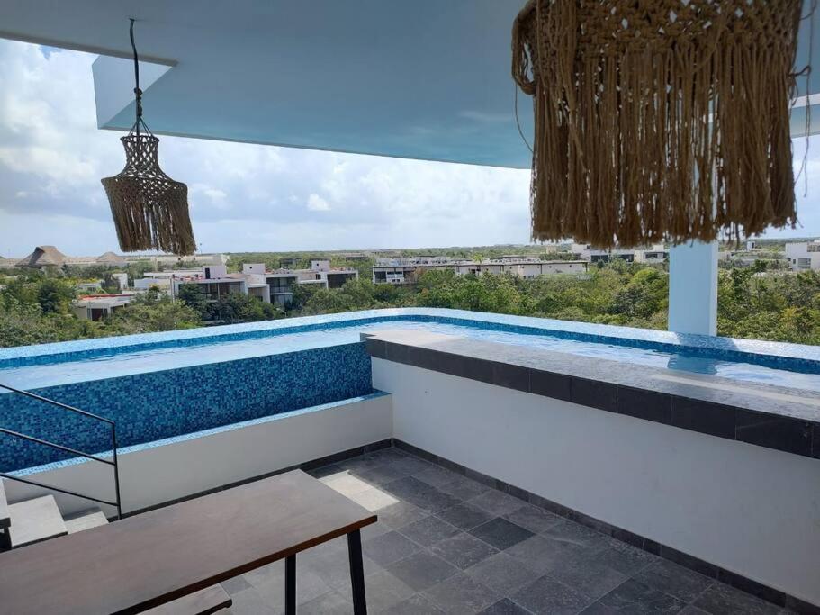 Apartment Centrico Estudio Con Balcon En Aldea Zama I Elena214