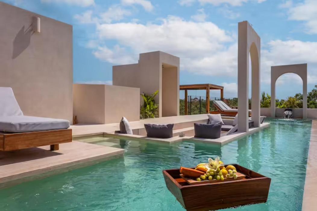 New Ph W/private Pool. Tulums #1 Roofop.200mb Wifi *