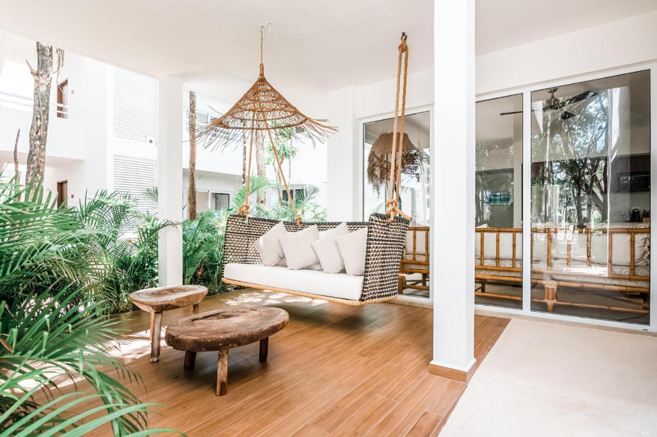 Charming Boho Entire W Patio Swing Apartment Tulum