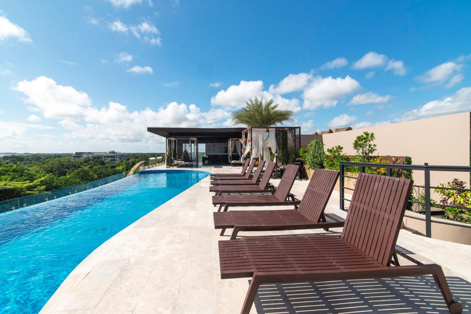 Apartamento Serenity In The Sky - With Rooftop And Plunge Pool Tulum