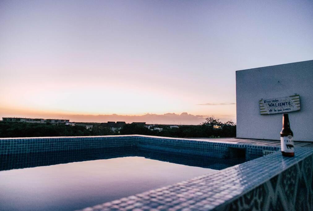 Boho Penthouse Sunset View Priv. Pool Aldea Zama * Tulum