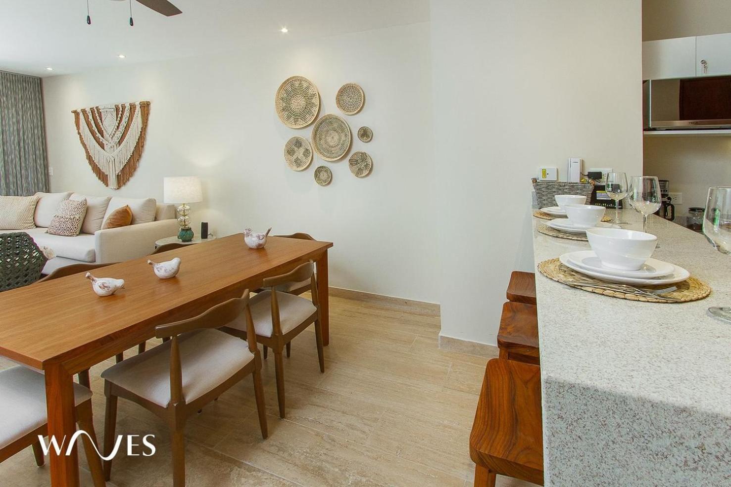 2 Rec. | Roof C/infinity Pool + Jacuzzi | Amplio Apartment Tulum