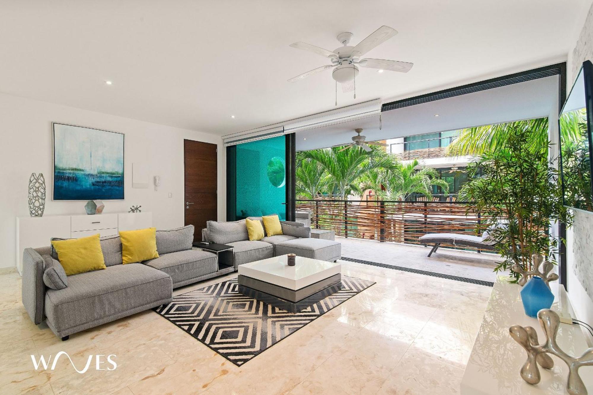 2 Hab. | Vista A La Piscina | Espacioso Y Luminoso * Tulum