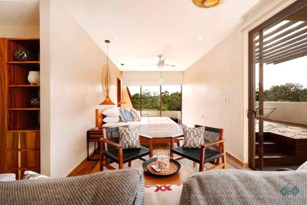 Stylish Jungle Penthouse & Private Rooftop Pool Apartamento Tulum