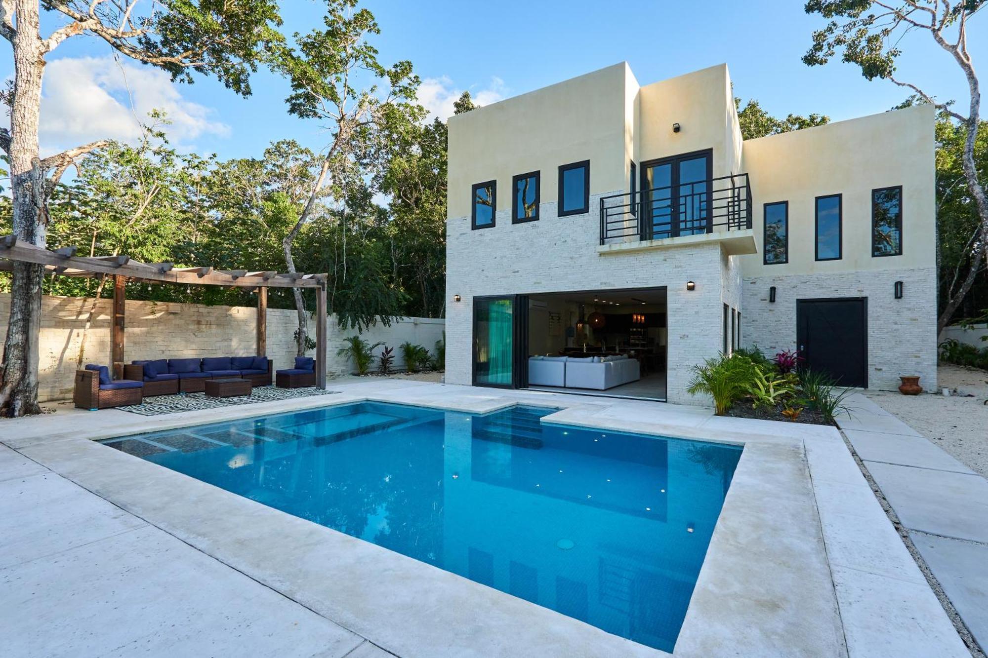 Tortuga Lux 4 Bdr Big Garden*pool *cenote Villa Tulum