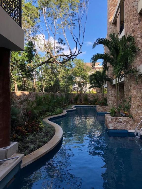 Luxury Aldea Zama 2bed - 2bat Private Terrace & Swim Up * Tulum