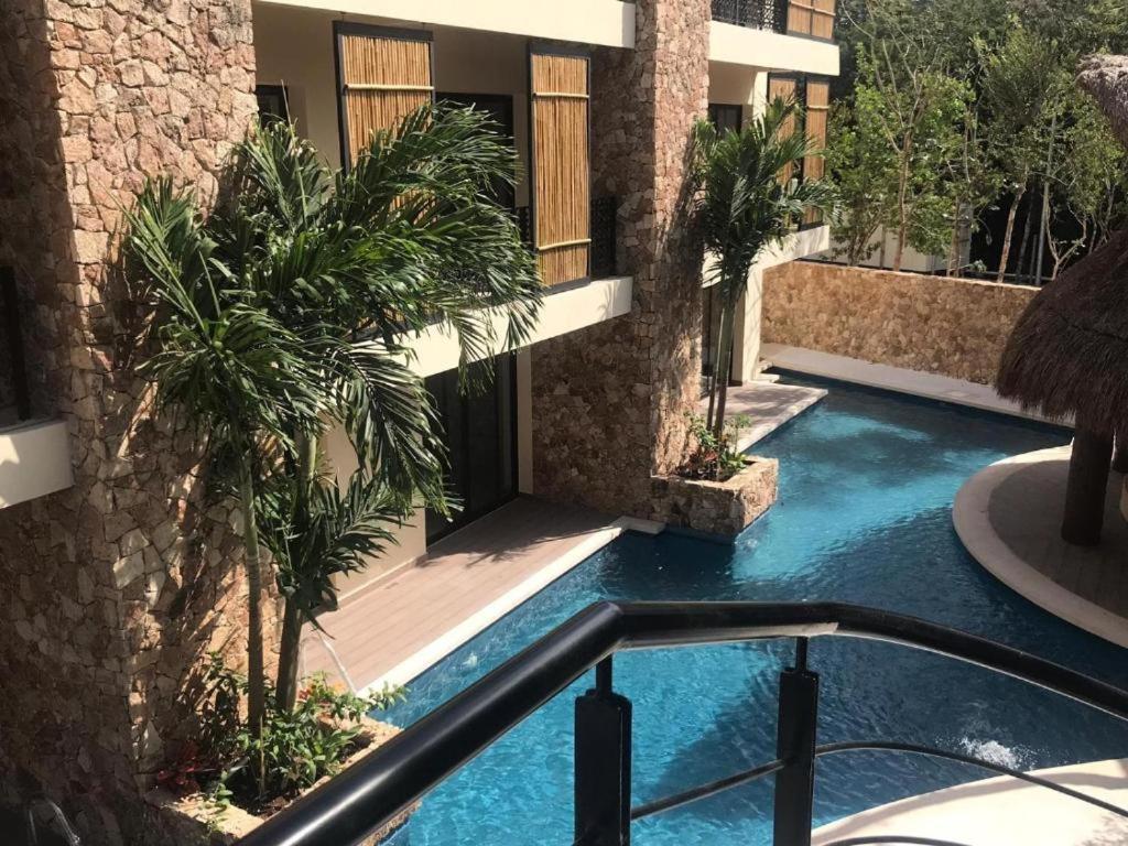 Luxury Aldea Zama 2bed - 2bat Private Terrace & Swim Up Tulum