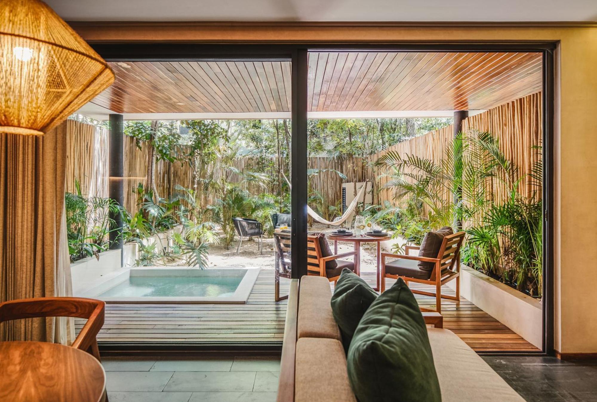 Apartment Tropical Oasis With Plunge Pool & Peaceful Garden - Mira Luna 131c Tulum