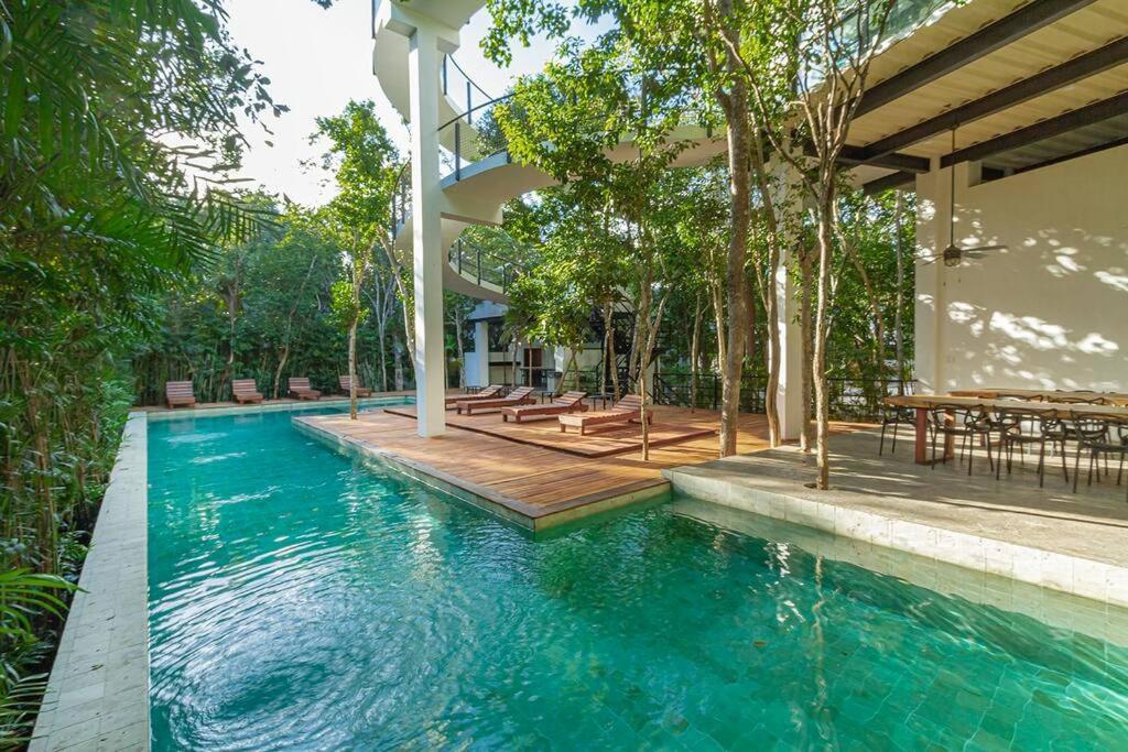 Casa de férias Magnificent House With Pool & Jungle View Tulum