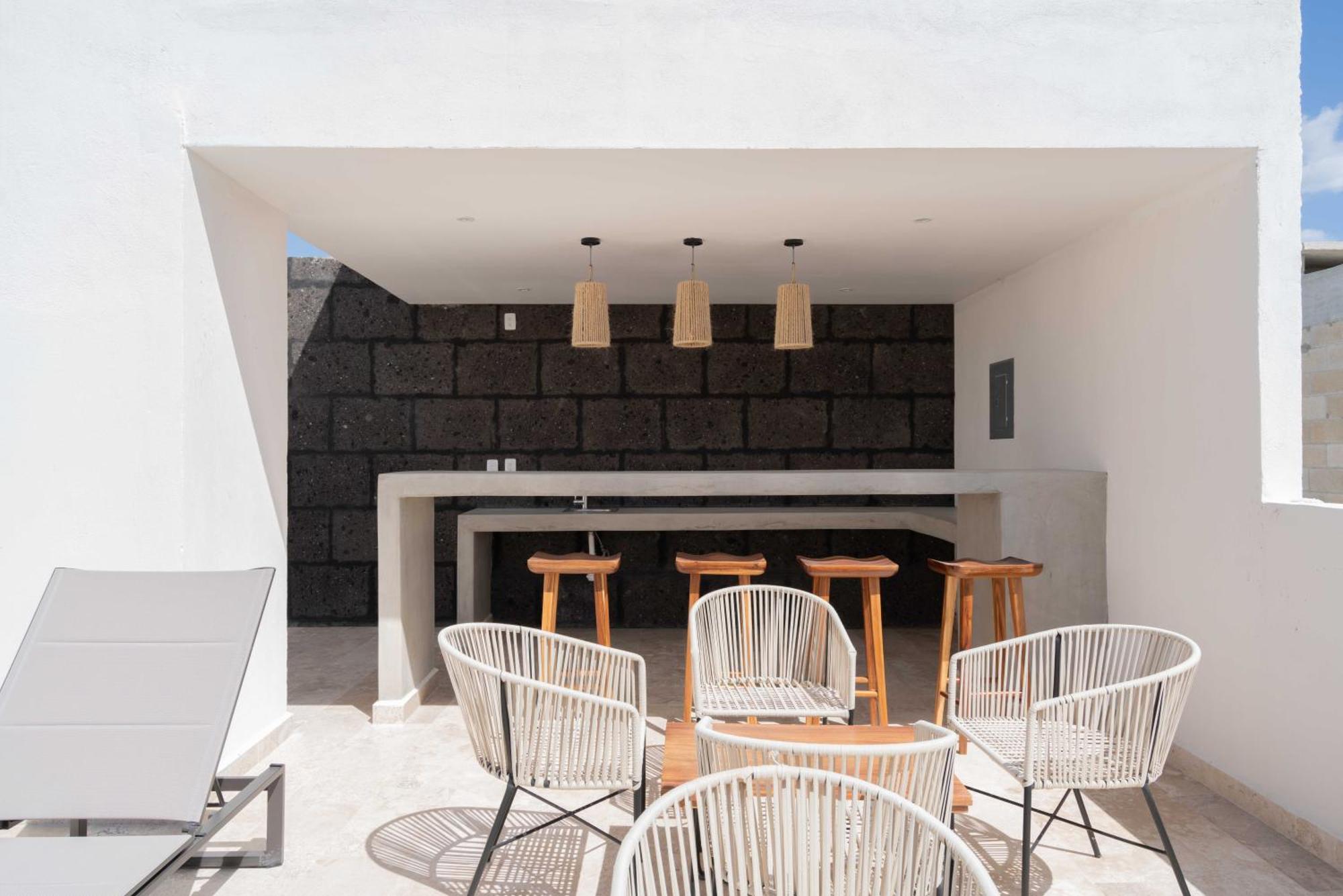 Holiday home 2bd With Rooftop Pool Near Tulum