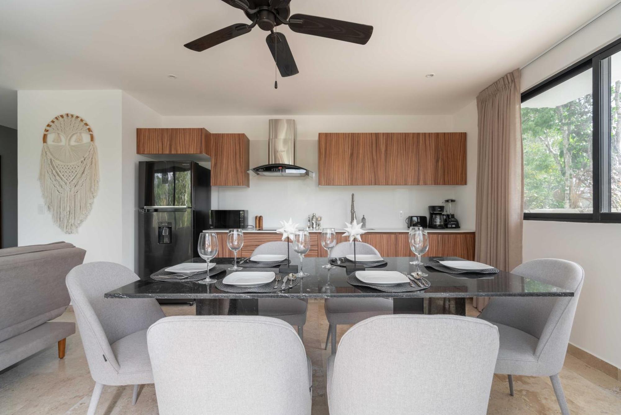 Holiday home 2bd With Rooftop Pool Near Tulum