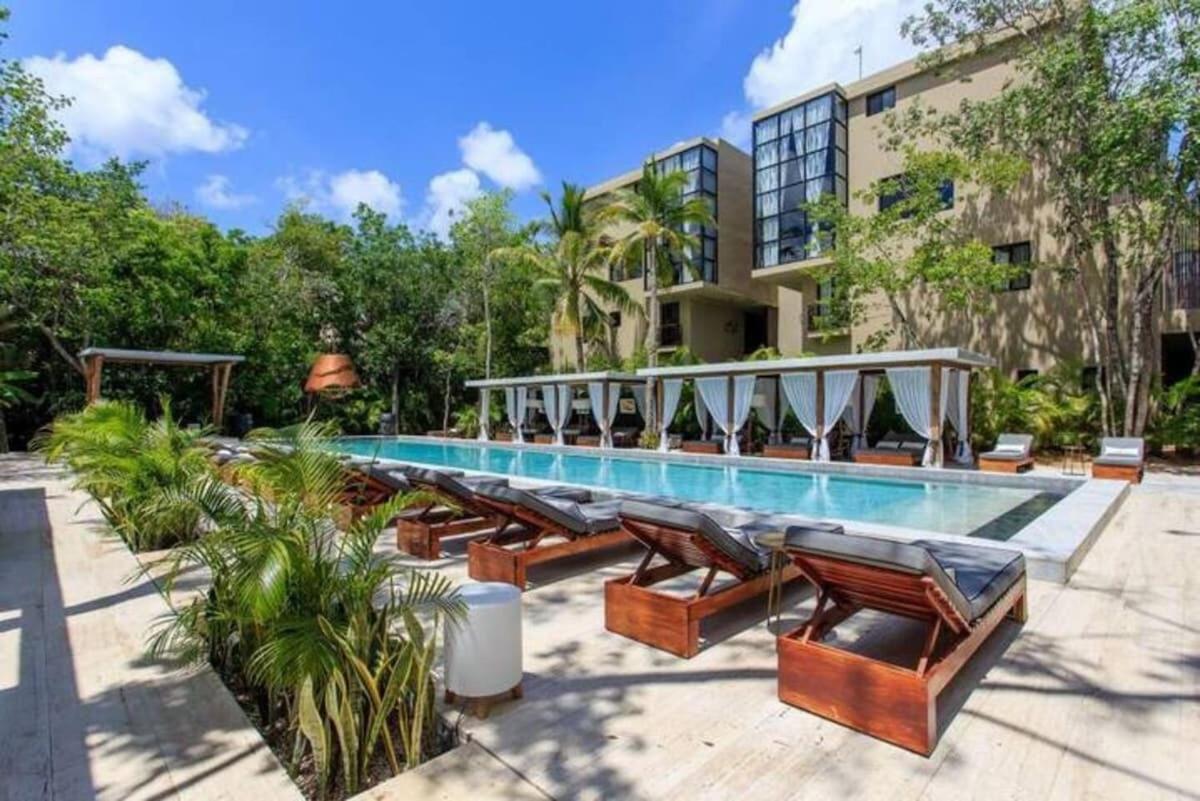 Apartment Luxurious Oasis Jacuzzi With Art Gallery And Pool Tulum