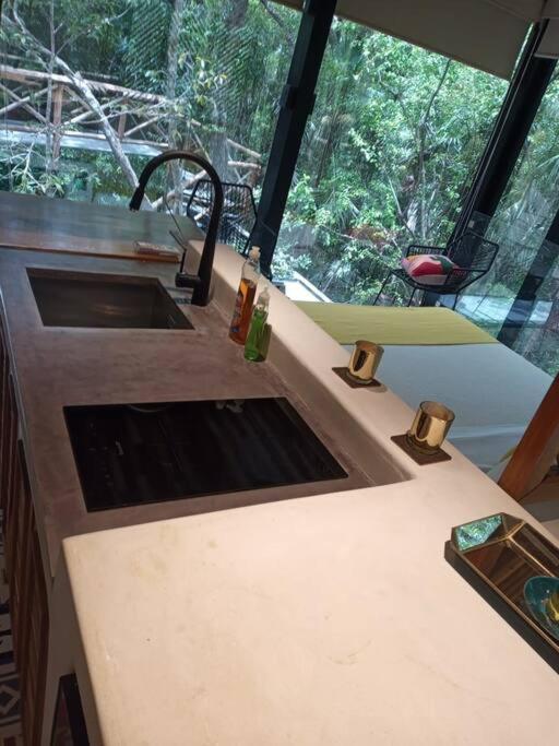 Reflective Jungle Treehouse With Plunge Pool Apartment *