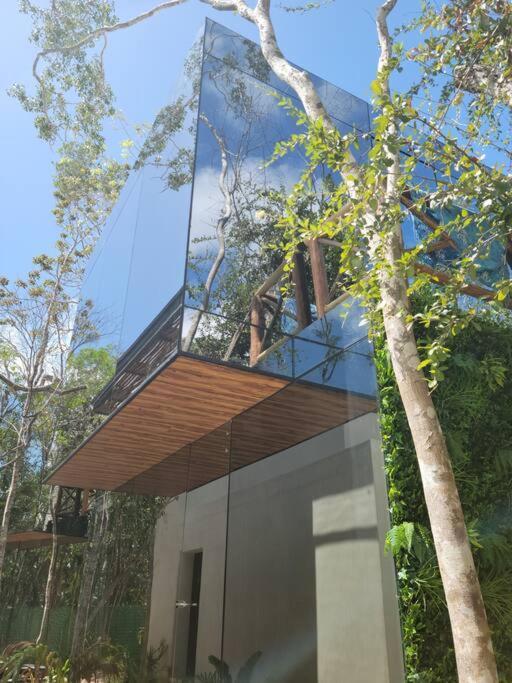 Reflective Jungle Treehouse With Plunge Pool Apartment