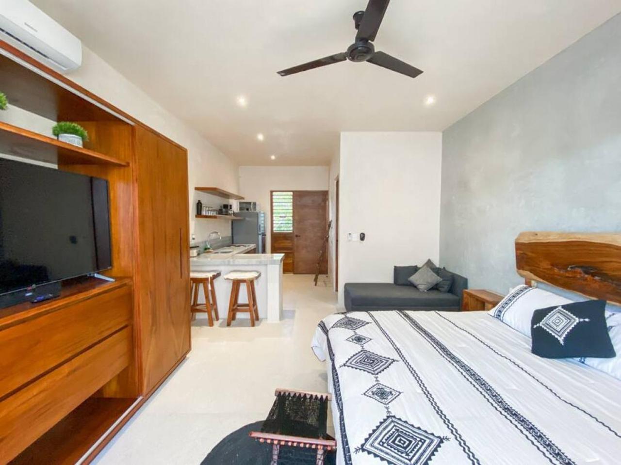 Apartment Bohochic With Full Kitchen, Pool, Balcony Wifi *