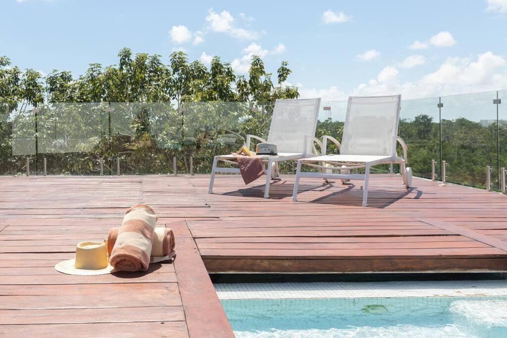 Apartment Park Tulum-ph Con Piscina Privada-3 Rec By Sandy Powerful