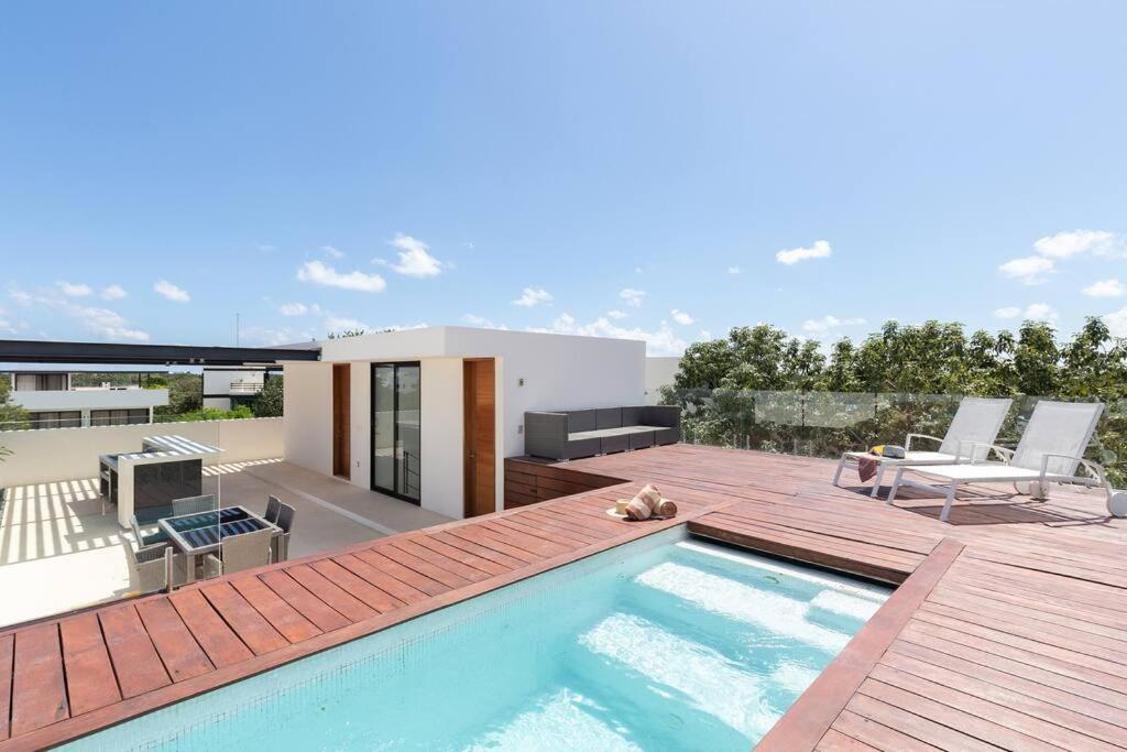 Apartment Park Tulum-ph Con Piscina Privada-3 Rec By Sandy Powerful *