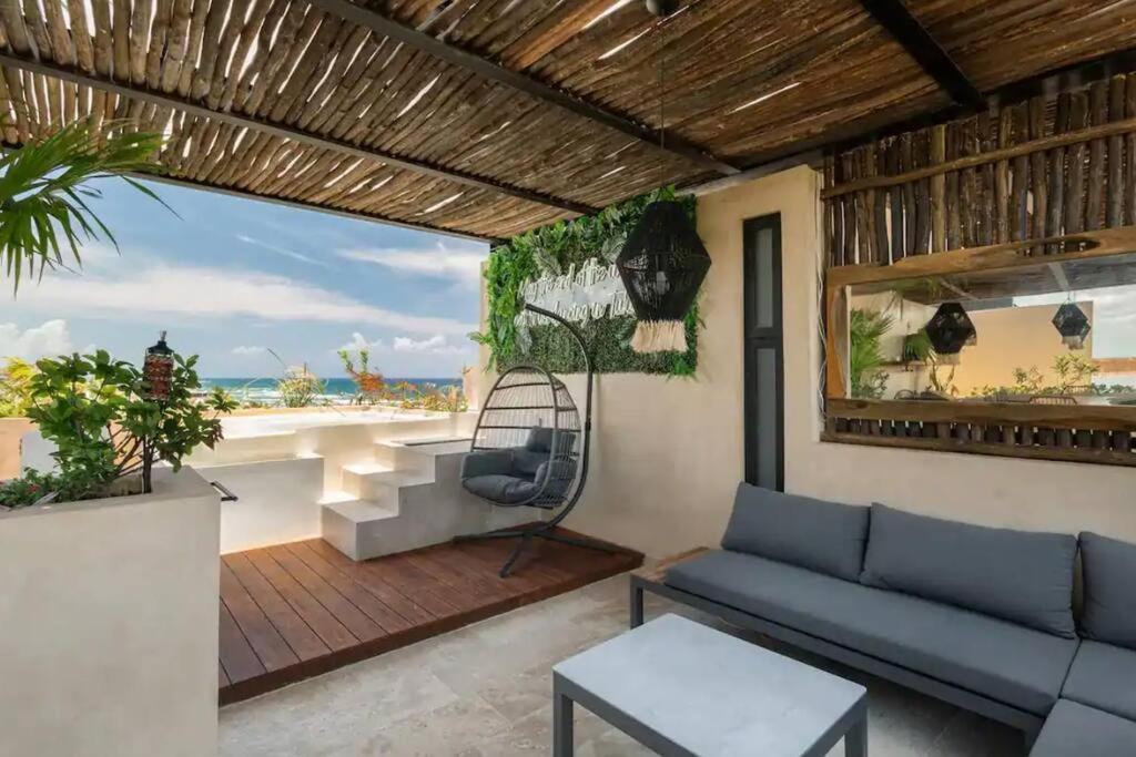Apartment Luxury Beachfront Penthouse With Private Pool Tulum