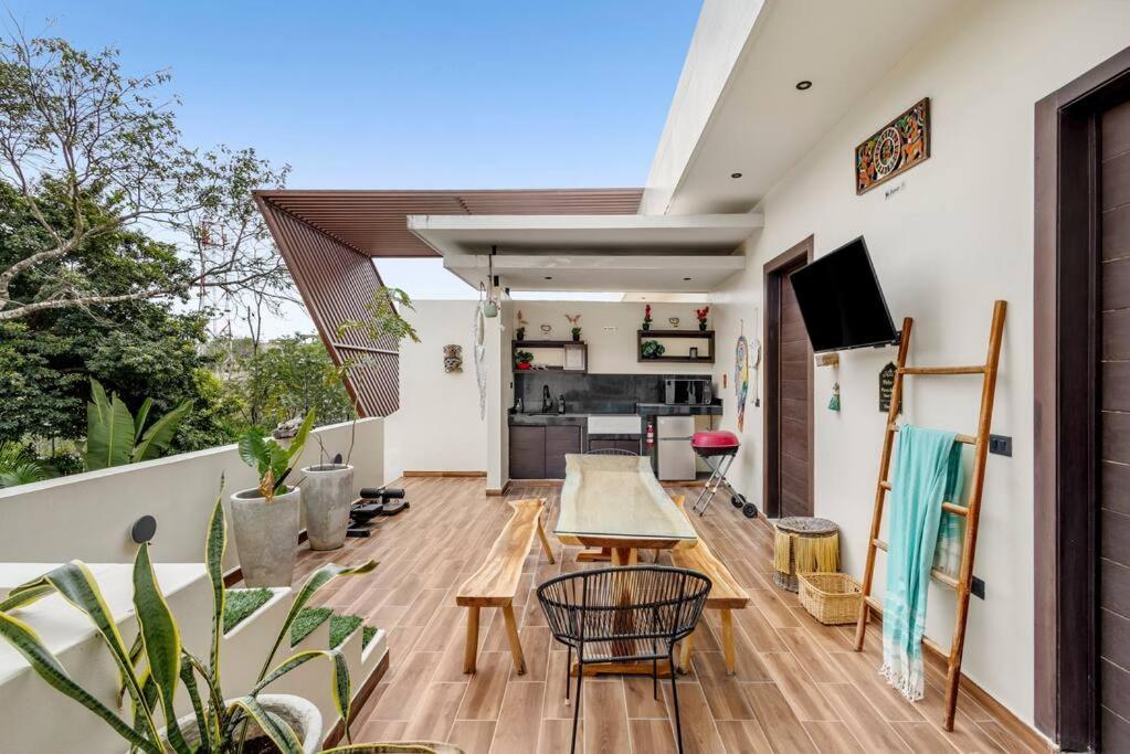 1min To Downtown Asana Premium W/ Pool & Concierge Tulum