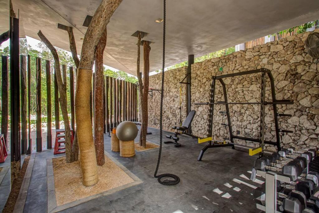 Apartment New 2 Bdr, Private Rooftop Pool, Gym And Cowork Tulum