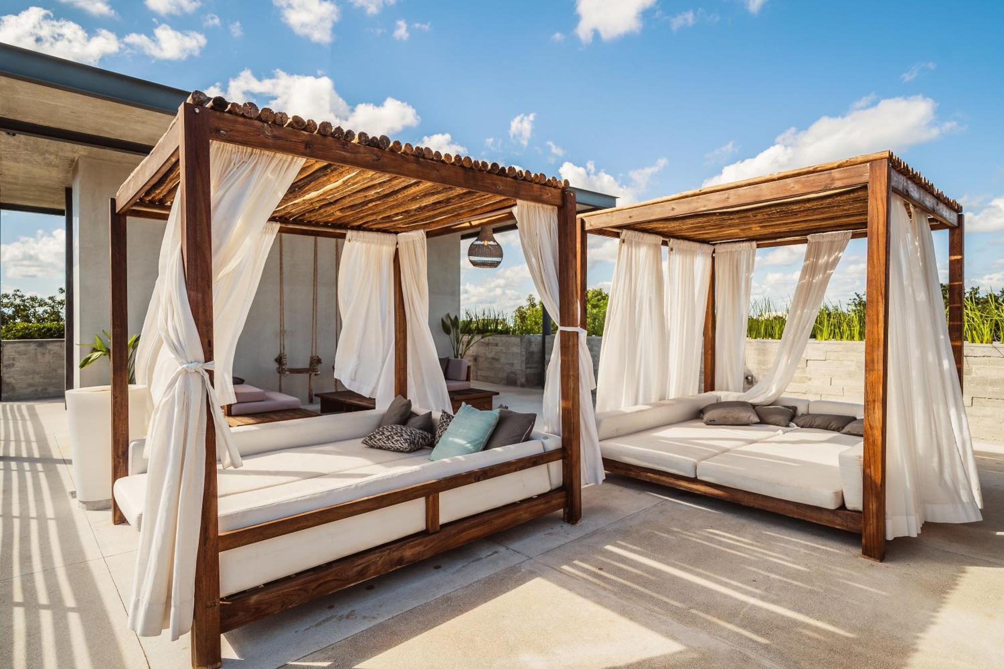 Apartment Waterworld 1br Cenote Rooftop Pools Gym Tulum