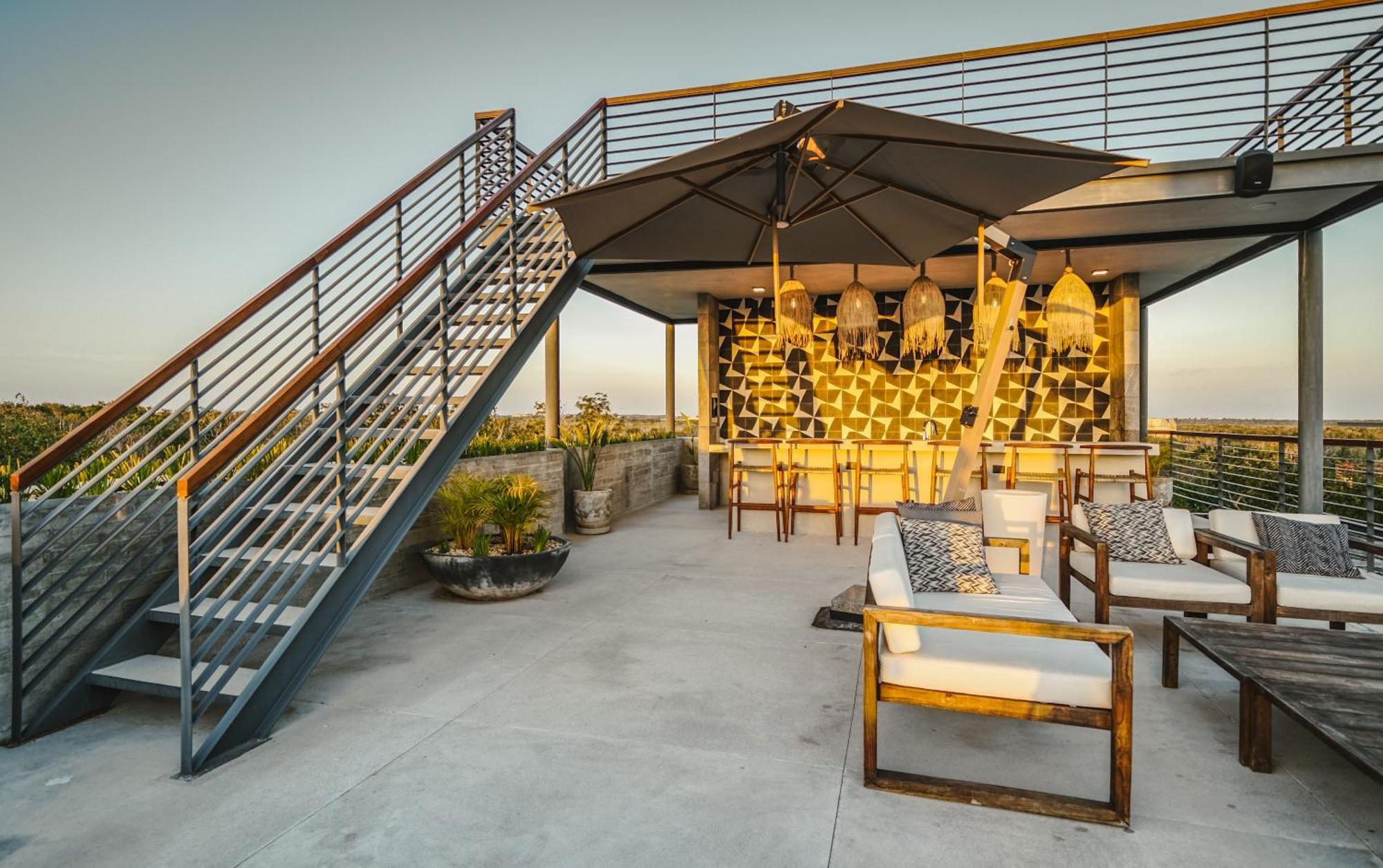 Apartment Waterworld 1br Cenote Rooftop Pools Gym *