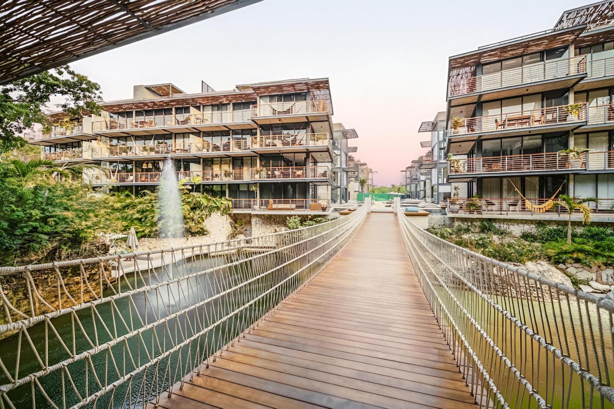 Apartment Waterworld 1br Cenote Rooftop Pools Gym *