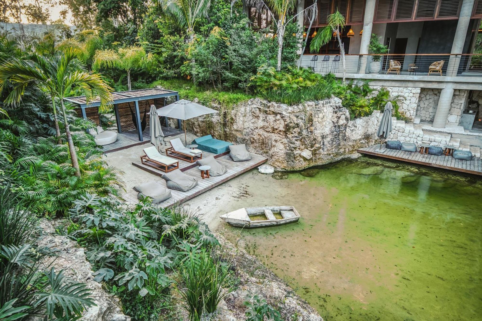 Divine 1br Swim Up With Cenote And Gym Apartment Tulum