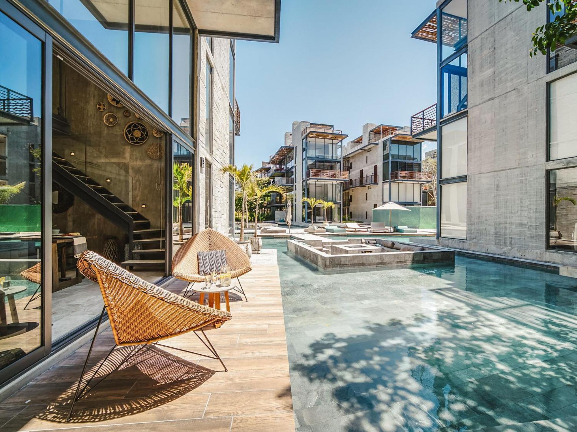 Divine 1br Swim Up With Cenote And Gym Apartment Tulum