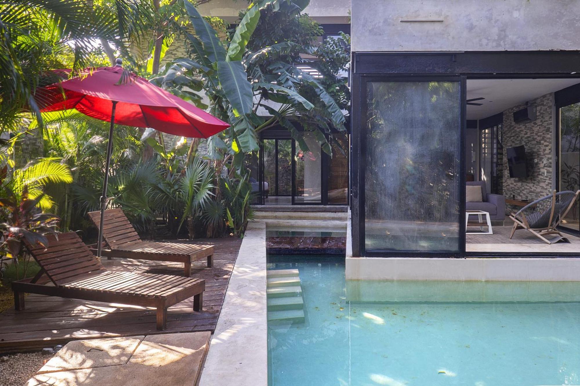 Lovely 4br Villa, Private Pool, Aldea Zama,concierge Service Villa *