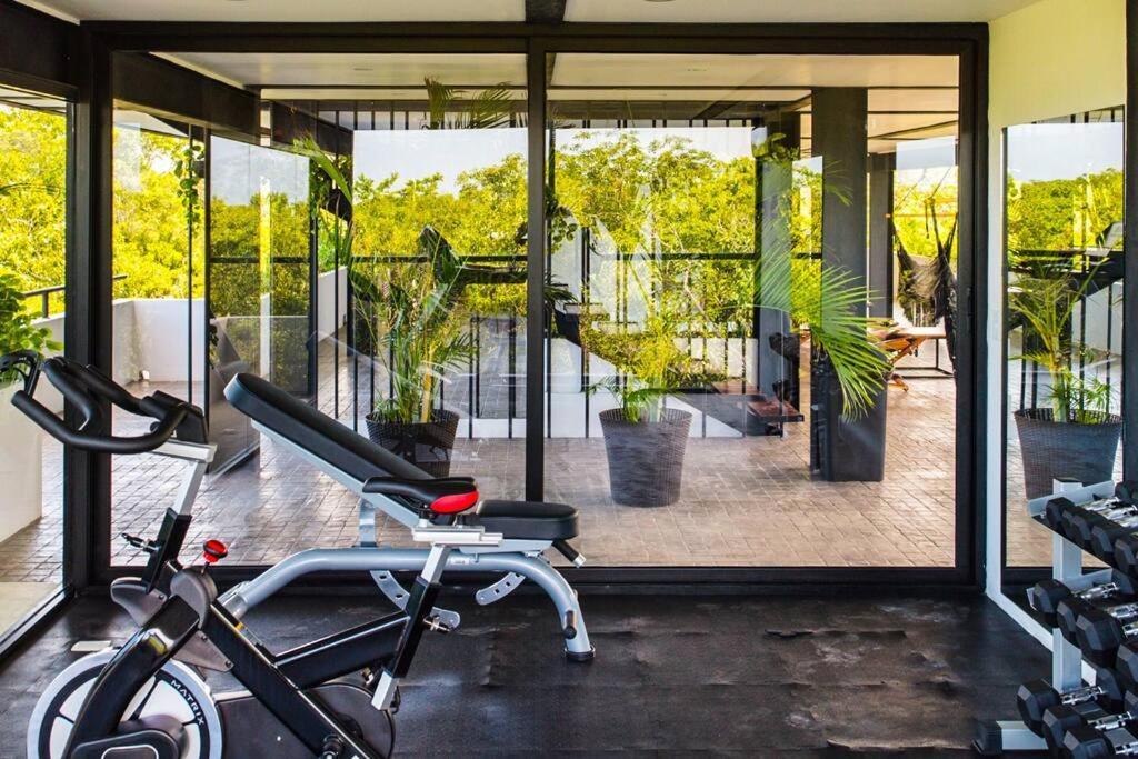 Designer Penthouse - Rooftop Pool & Jungle View * Tulum