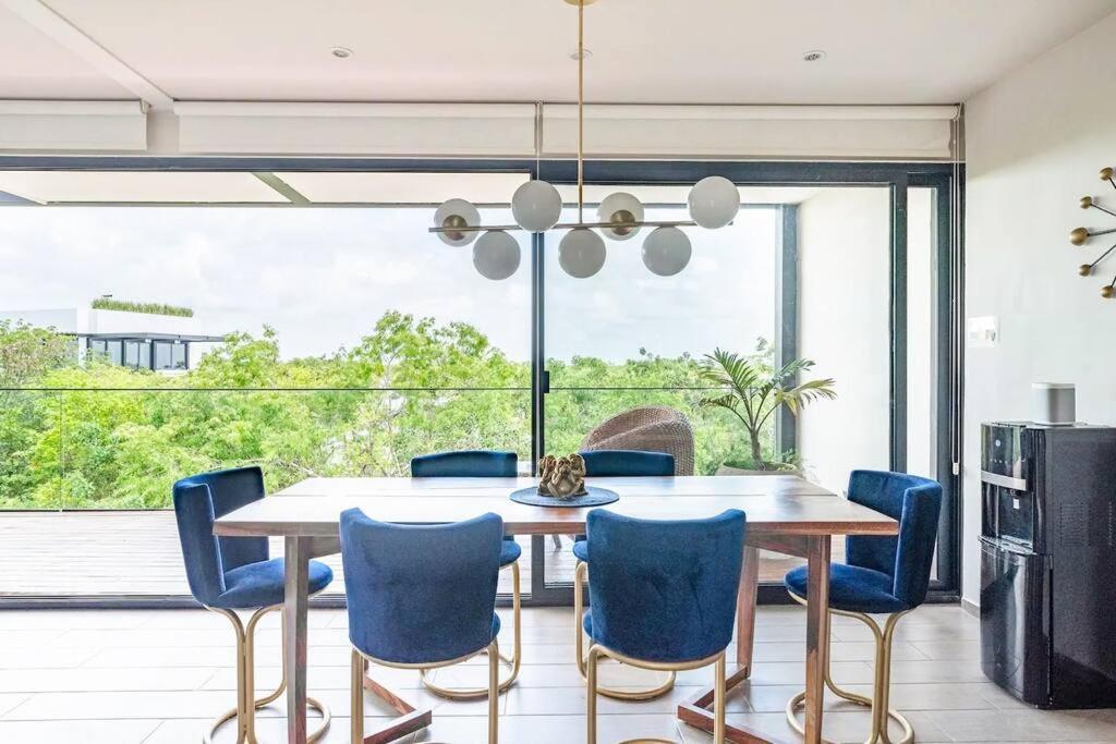 Designer Penthouse - Rooftop Pool & Jungle View * Tulum