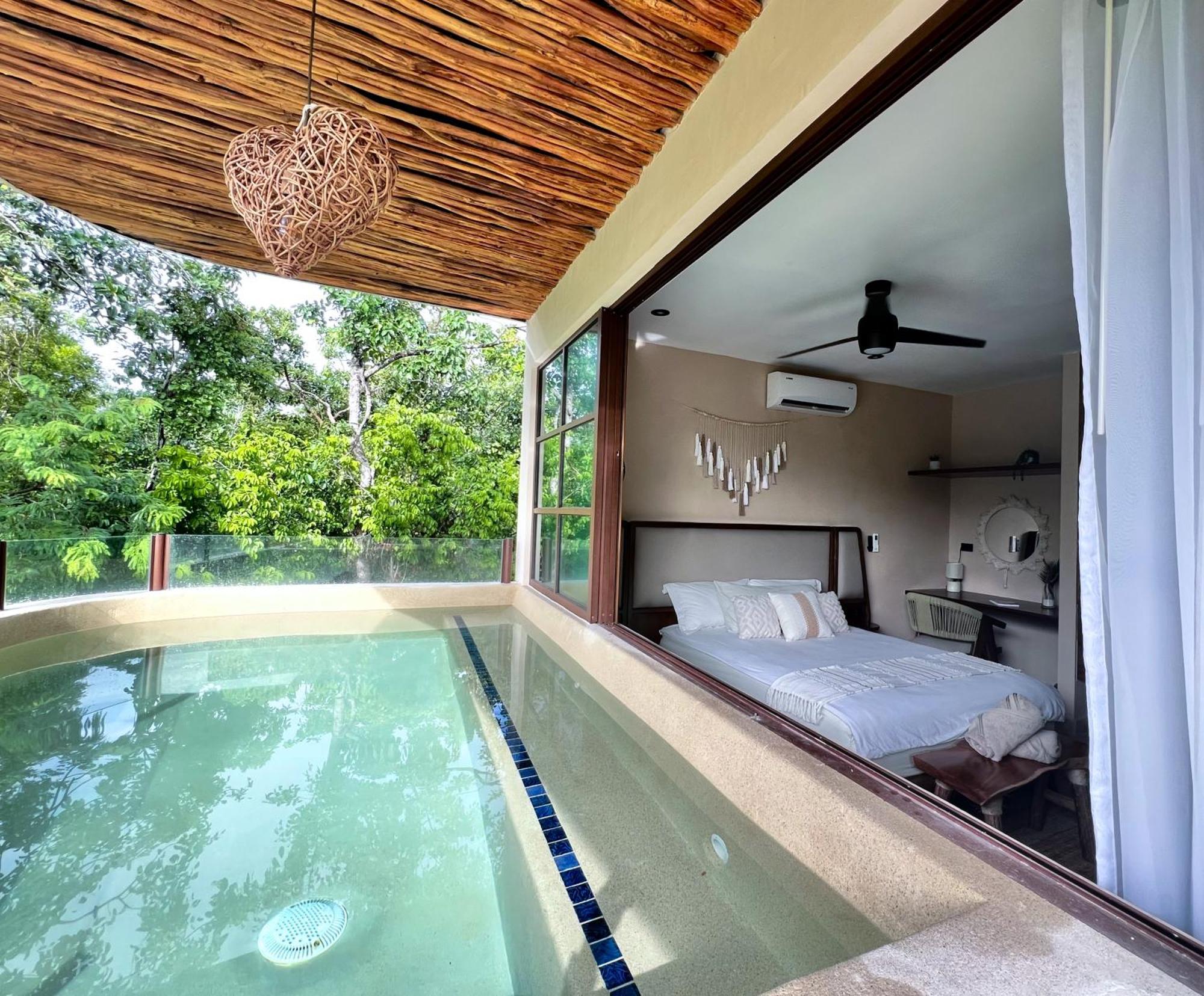 Casa Mica Tulum- Jungle View Oasis Near Apartment *