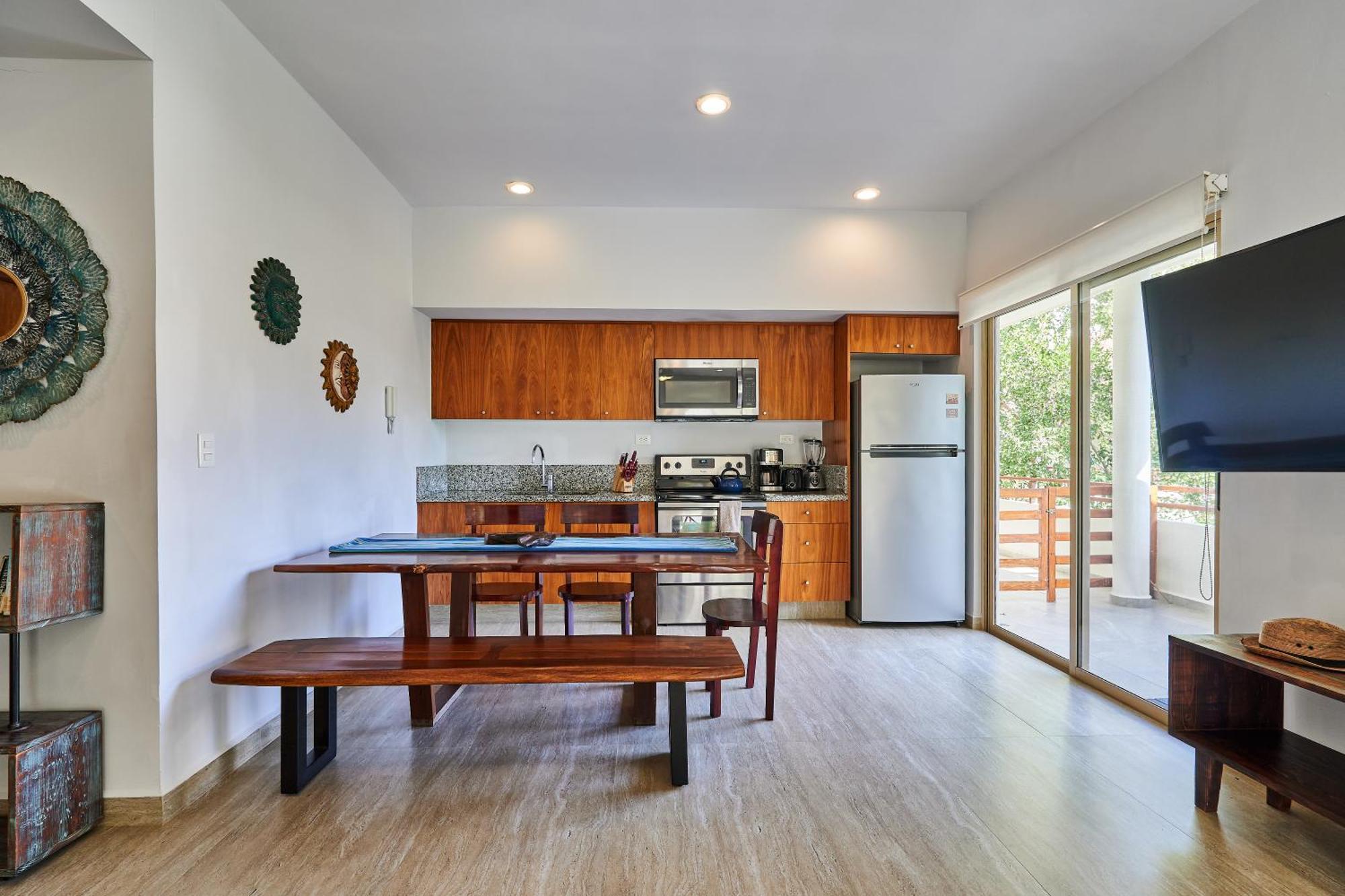 Aldea Zama Penthouse With Private Rooftop In Gated Community Apartment Tulum