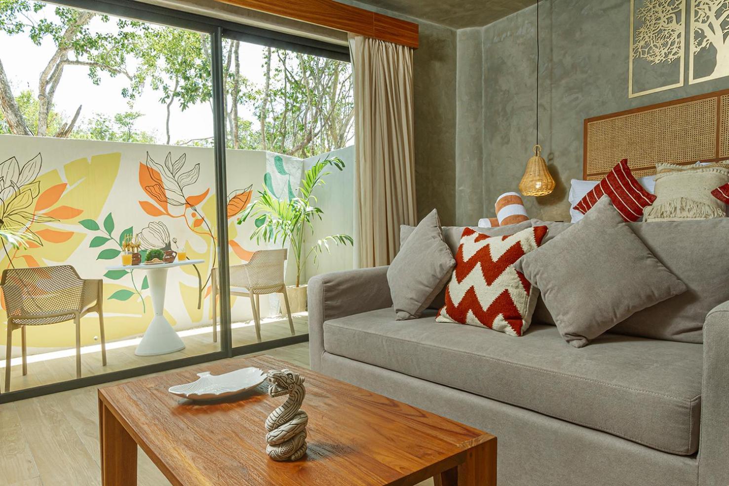 Apartment Stylish With Private Terrace & Rooftop Pool In Downtown Tulum