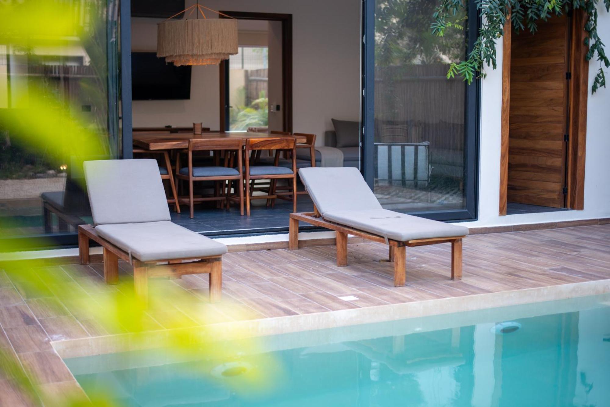 Сasa de vacaciones La Veleta Getaway At Asana Leaf House Sleeps 12 Tulum