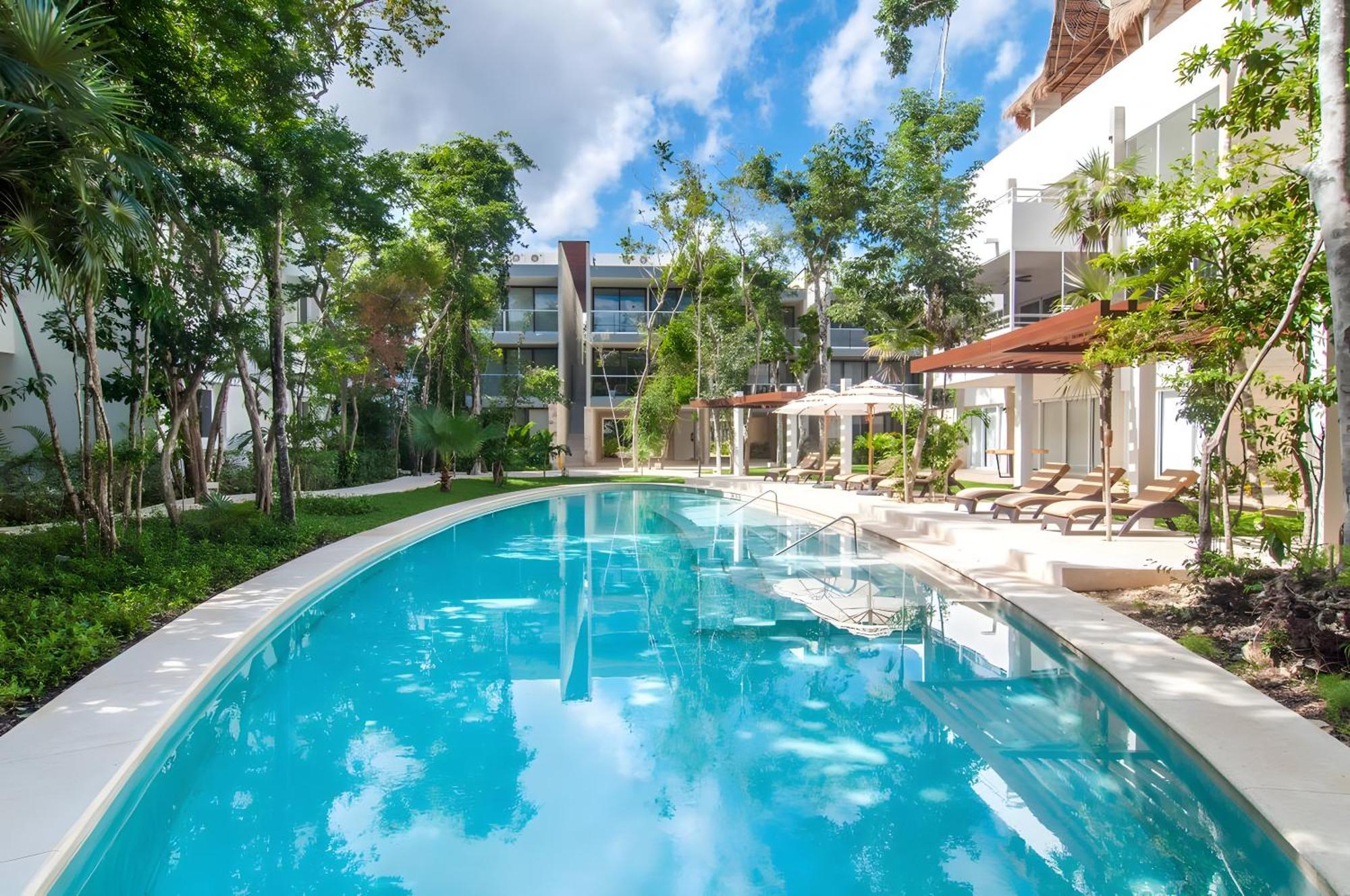Luxury Penthouse W-jacuzzi In The Heart Of Apartment Tulum