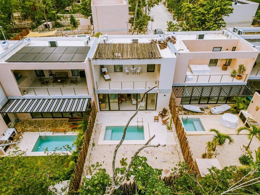 Close To Cenotes Private Pool 24hr Hr Security Gym Yoga Apartment Tulum