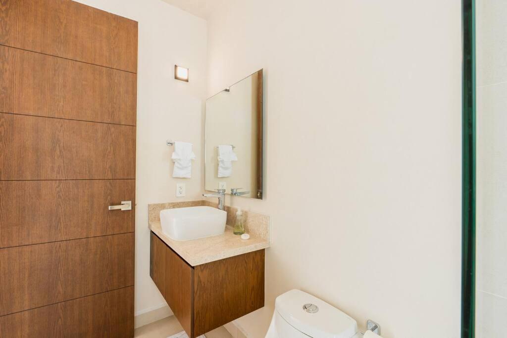 Close To Cenotes Private Pool 24hr Hr Security Gym Yoga Apartment Tulum