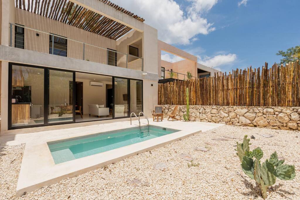 Apartment Close To Cenotes Private Pool 24hr Hr Security Gym Yoga *