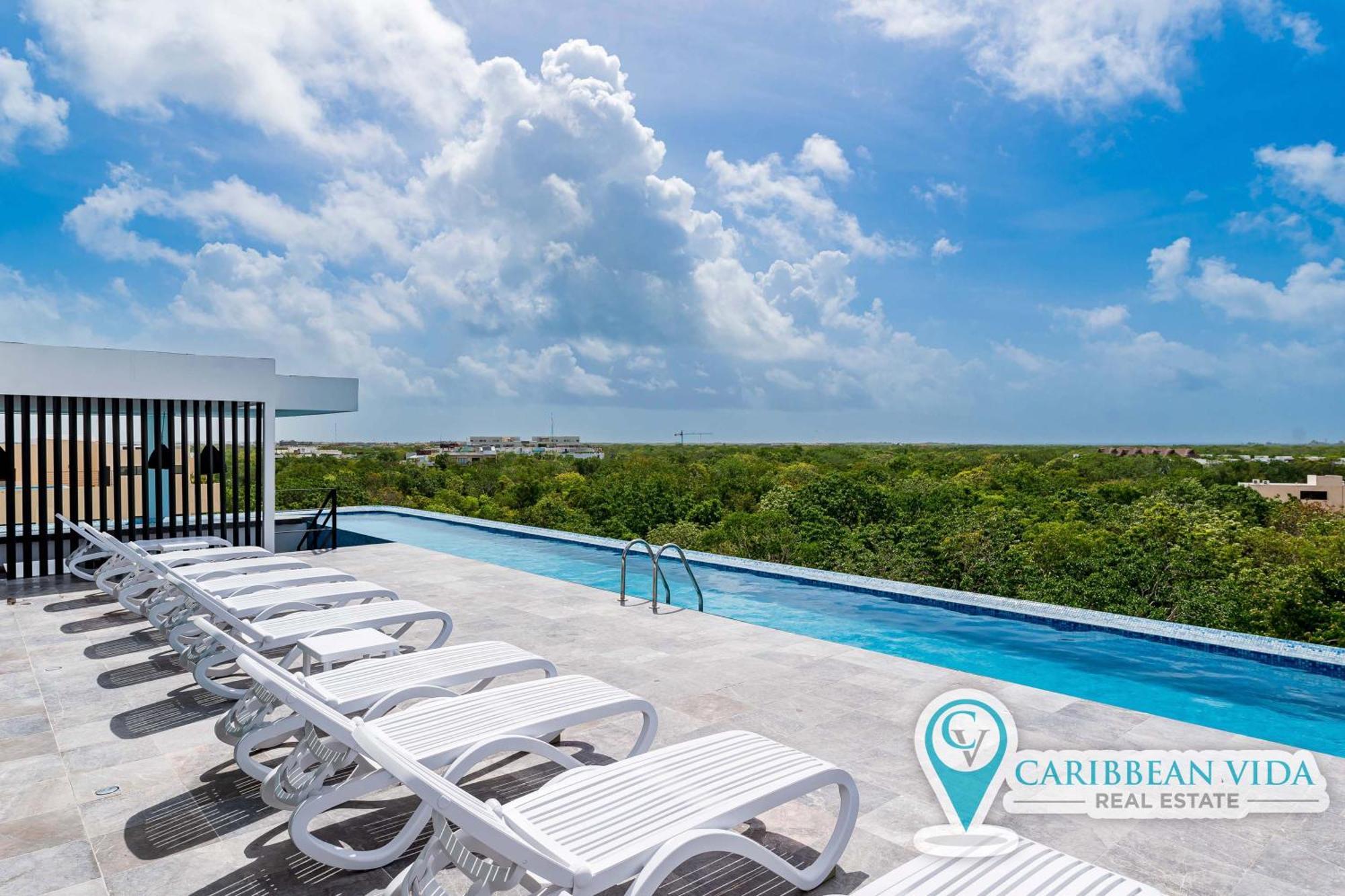 Apartamento Stylish Sexy 1 Bd W/ Private Pool & Rooftop Pool *