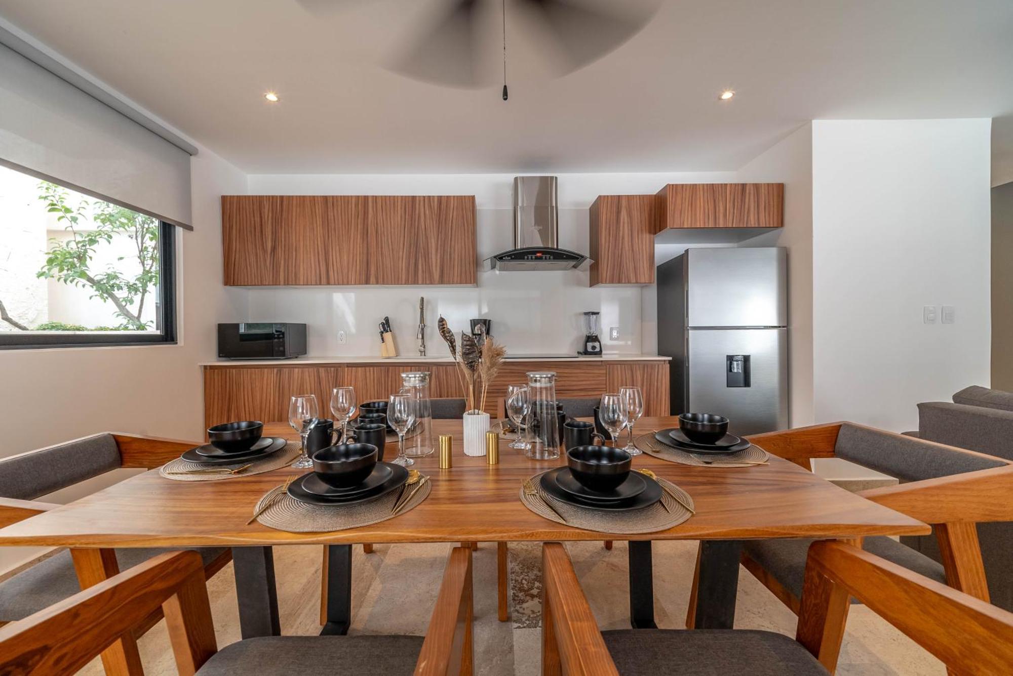 Lux 2 Bd With Balcony, Rooftop Pool In Aldea Zama Holiday home Tulum