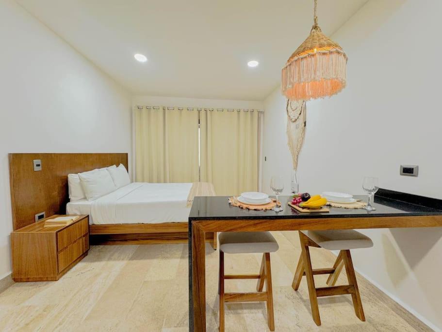 Estudio Bohemio Con Jacuzzi Privado Naia B8 Apartment Tulum