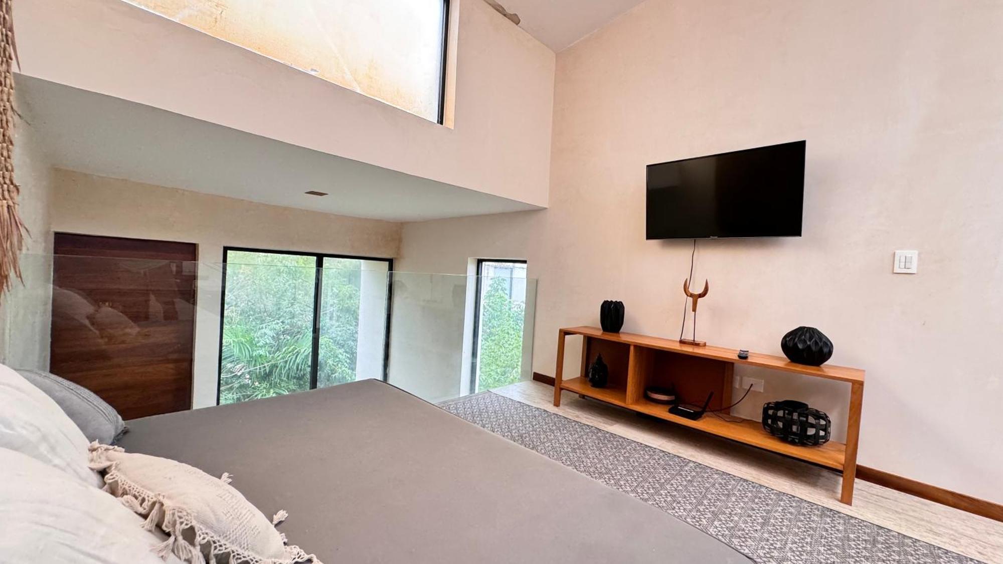 Jungle Penthouse With *private Plunge Pool*/aldea Zama Apartment