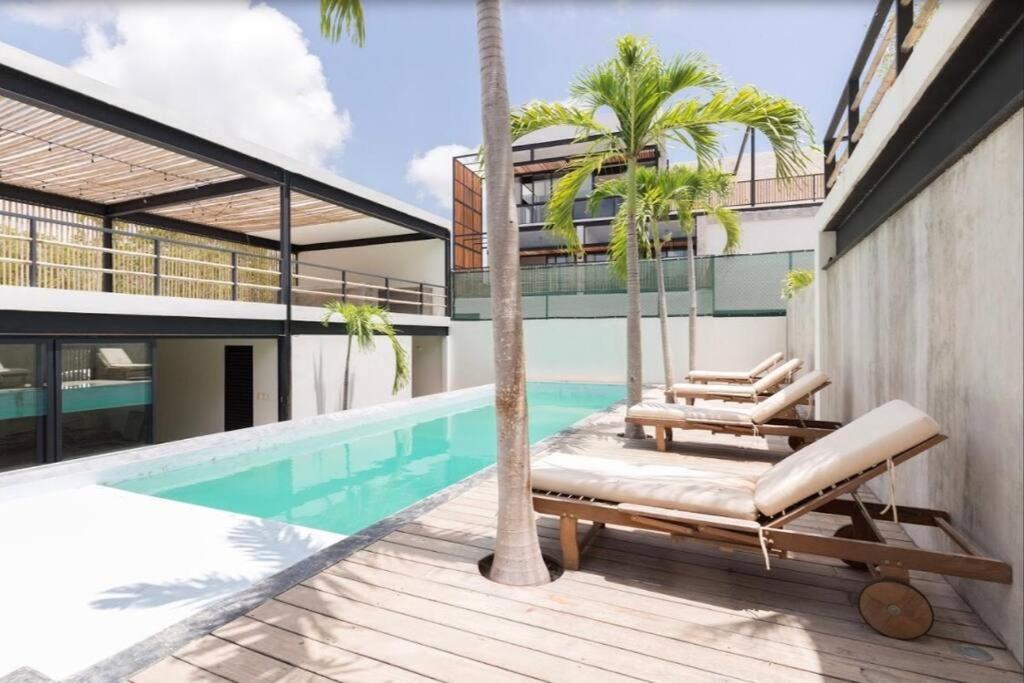 Apartment Luxury Penthouse 300m2 With Private Terrace & Pool Tulum
