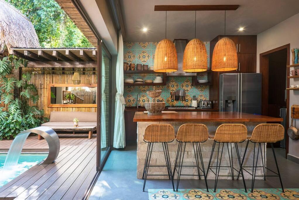 Villa Tulum-Style Retreat 5Br Villa With Pool And Relaxing Jacuzzi Tulum