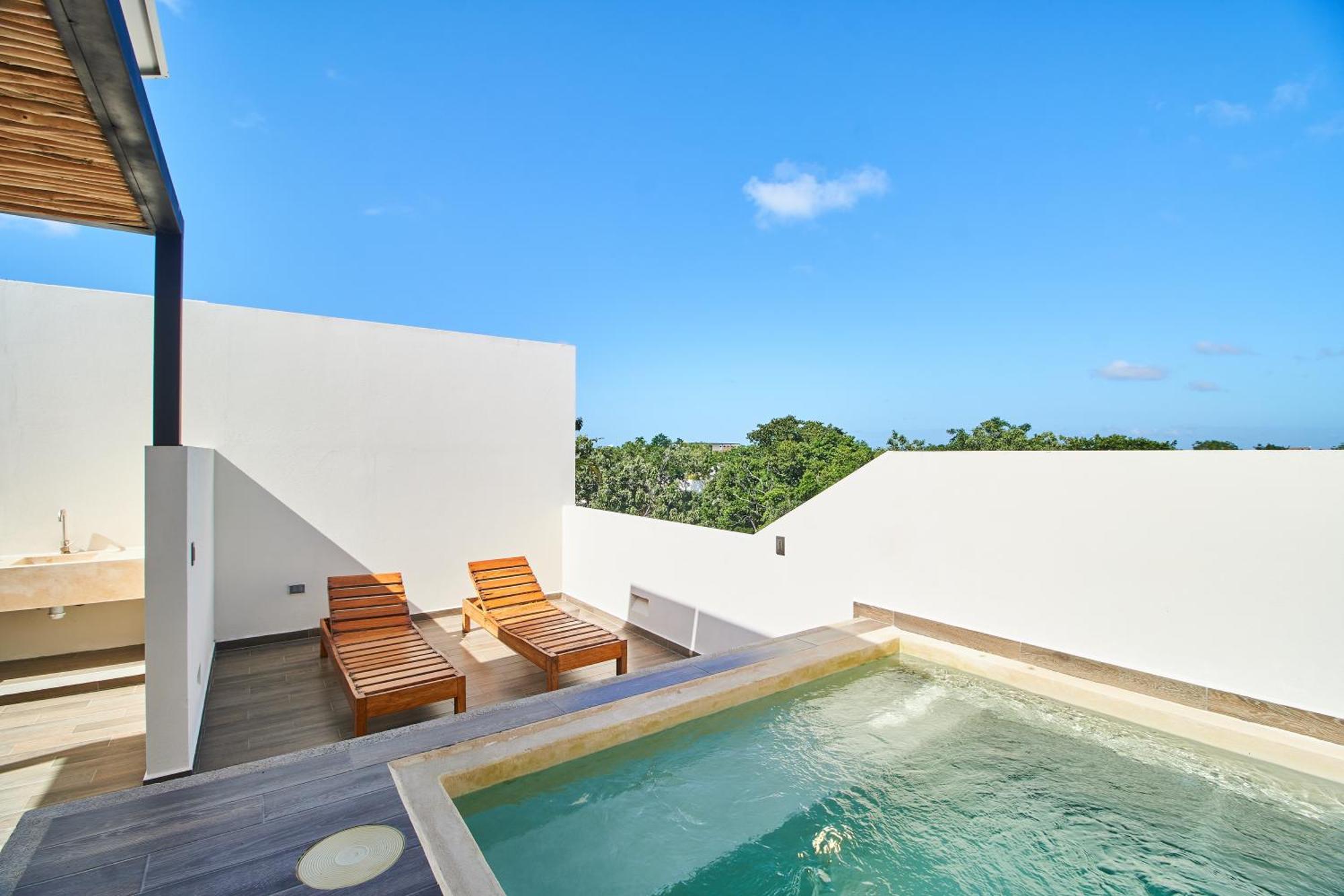 Apartment Jungle Penthouse With Private Rooftop Pool In La Veleta