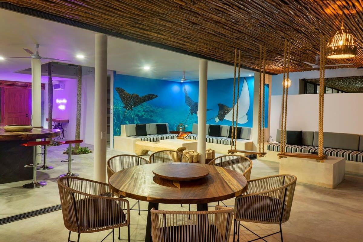 4Br Jungle Villa With Jacuzzi In Private Gated Community Tulum