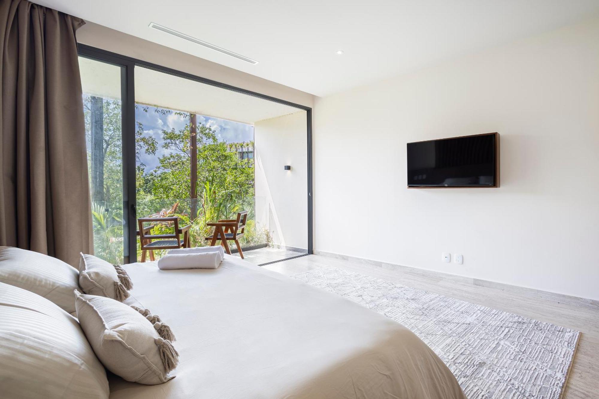 Cozy In The Jungle, Balcony And Pool View Apartamento Tulum