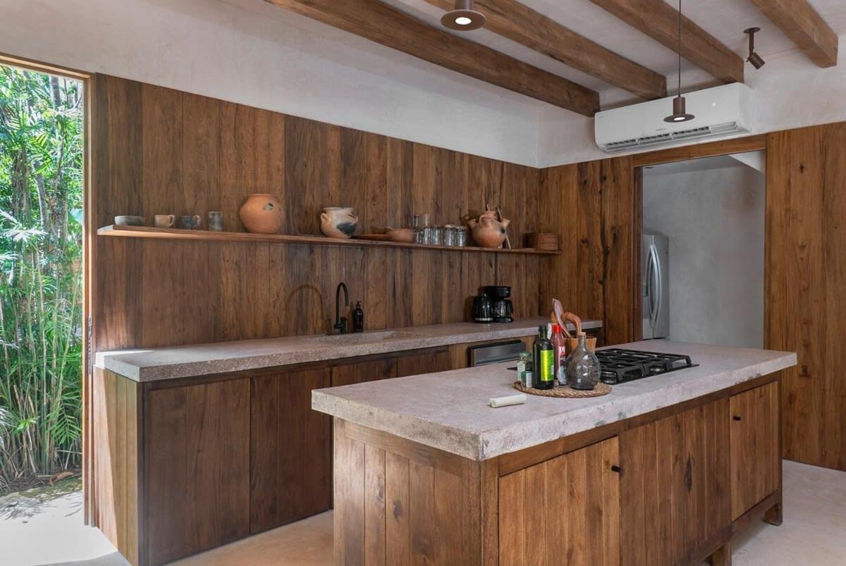 Boho 3br Organic Design Gated & Rooftop Holiday home Tulum
